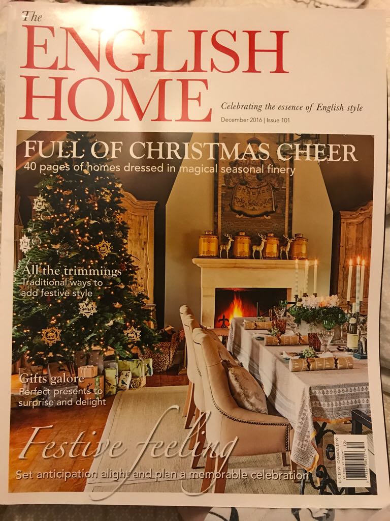 The English Home  (December) magazine collectible - Main Image 1