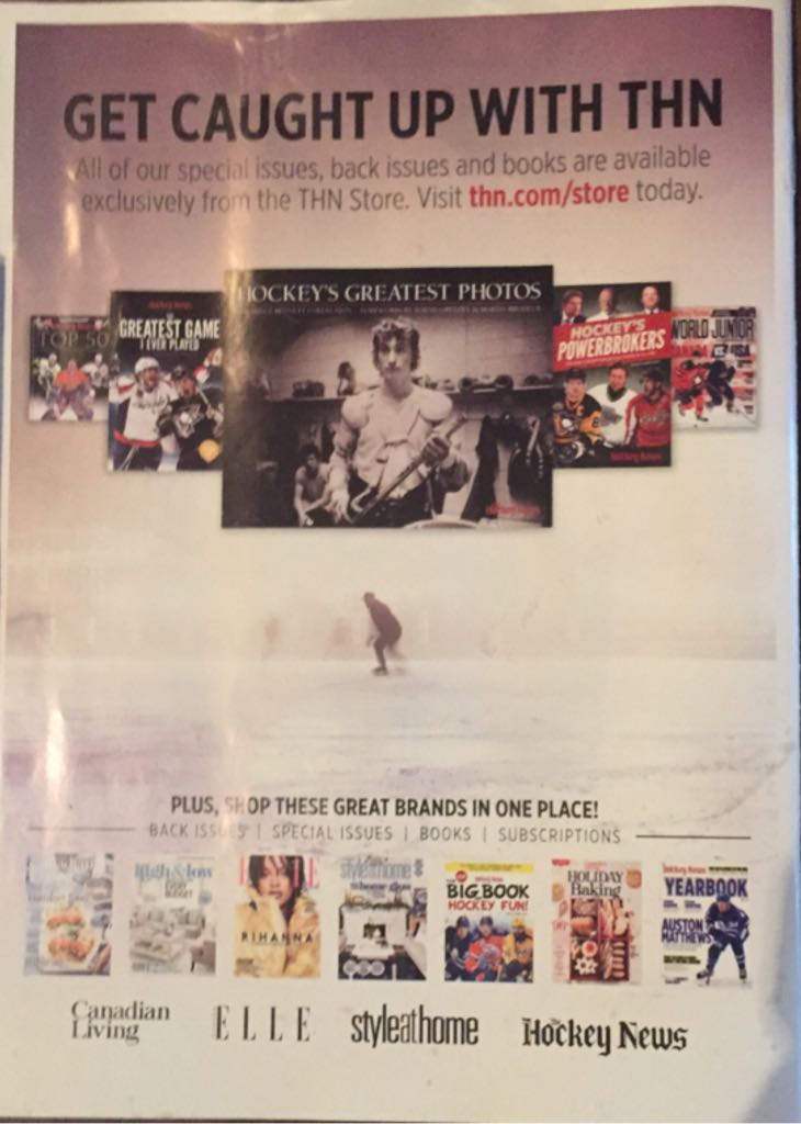 Hockey News  (January) magazine collectible - Main Image 2