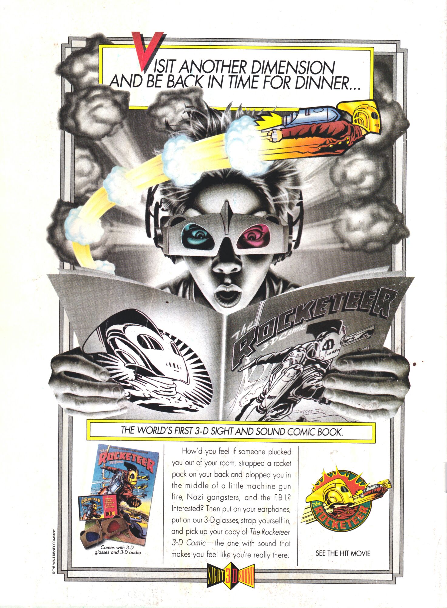 Rocketeer, The: Official Movie Souvenir Magazine  magazine collectible - Main Image 2