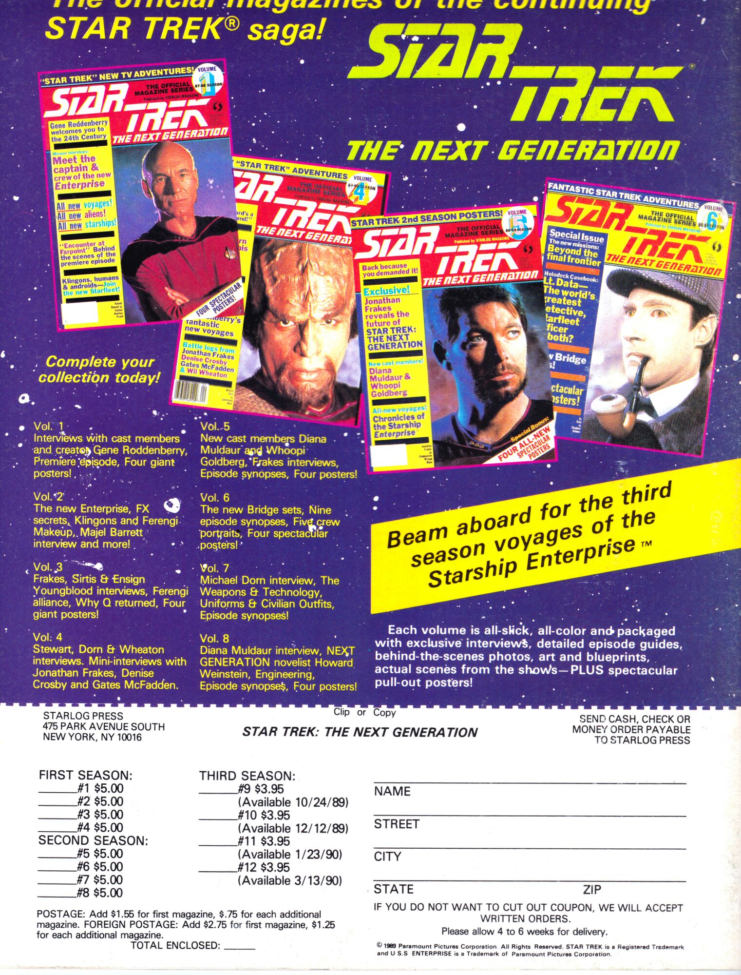 Starlog 151  (February) magazine collectible - Main Image 2