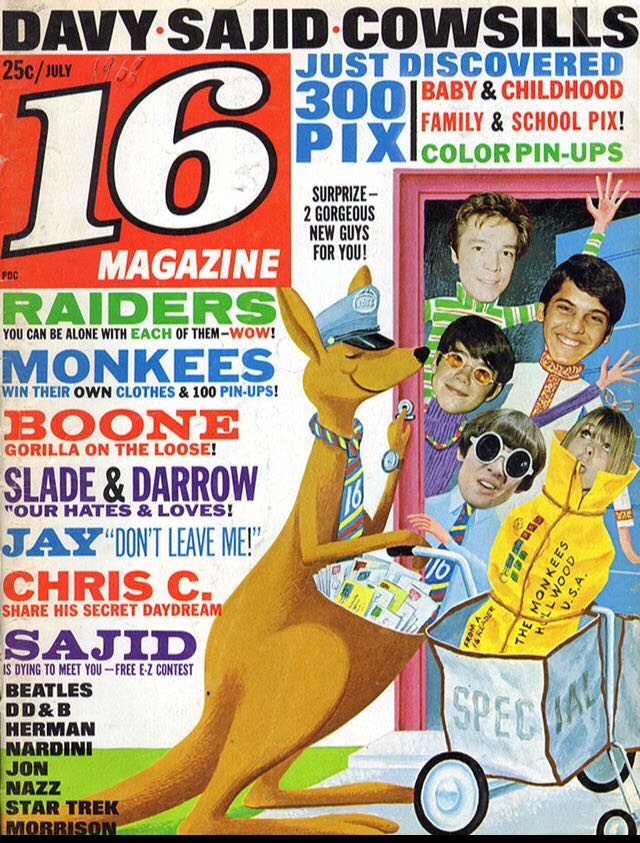 16 Magazine  (July) magazine collectible - Main Image 1