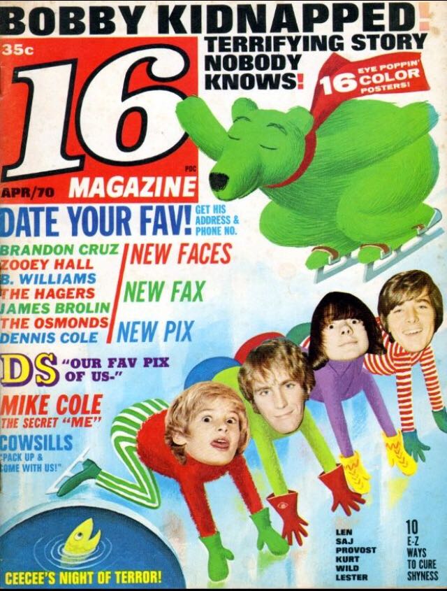 16 Magazine  (April) magazine collectible - Main Image 1