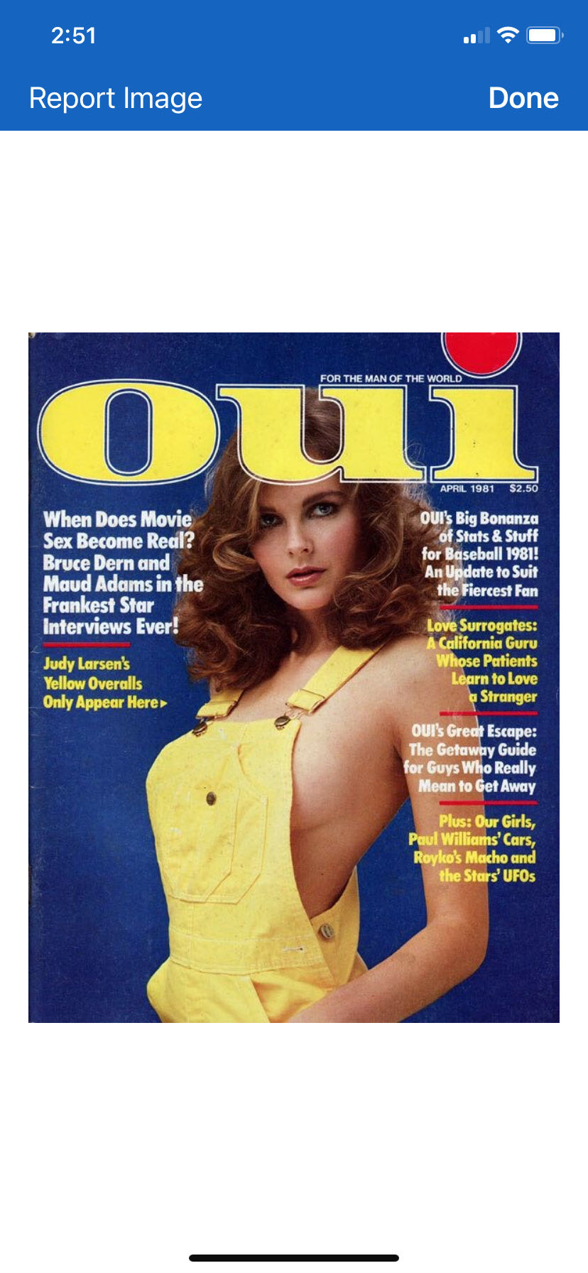 Oui  (April) magazine collectible - Main Image 4