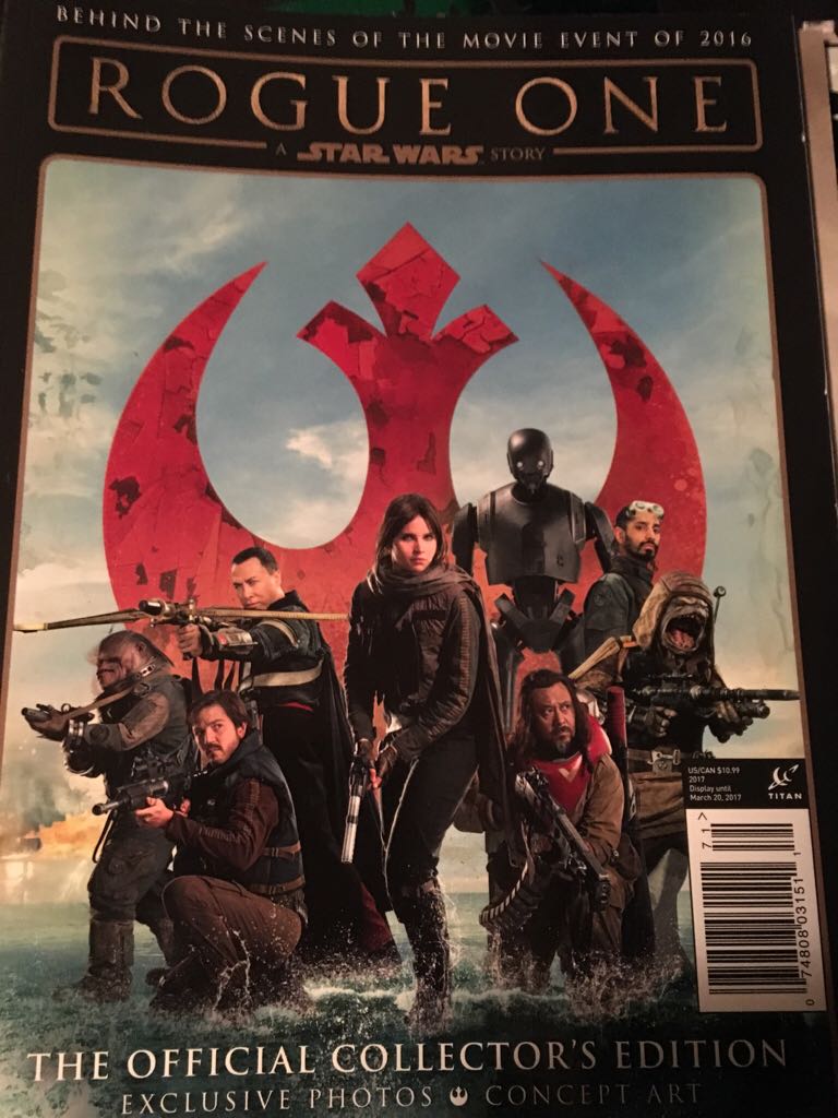 Star Wars Rouge One Offical Collectors Magazine Heroes Cover  magazine collectible - Main Image 1