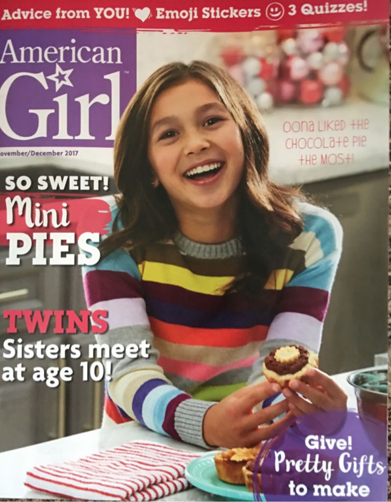 American Girl  (November) magazine collectible - Main Image 1