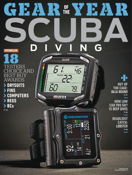 Scuba Diving November/December 2017  (December) magazine collectible - Main Image 1