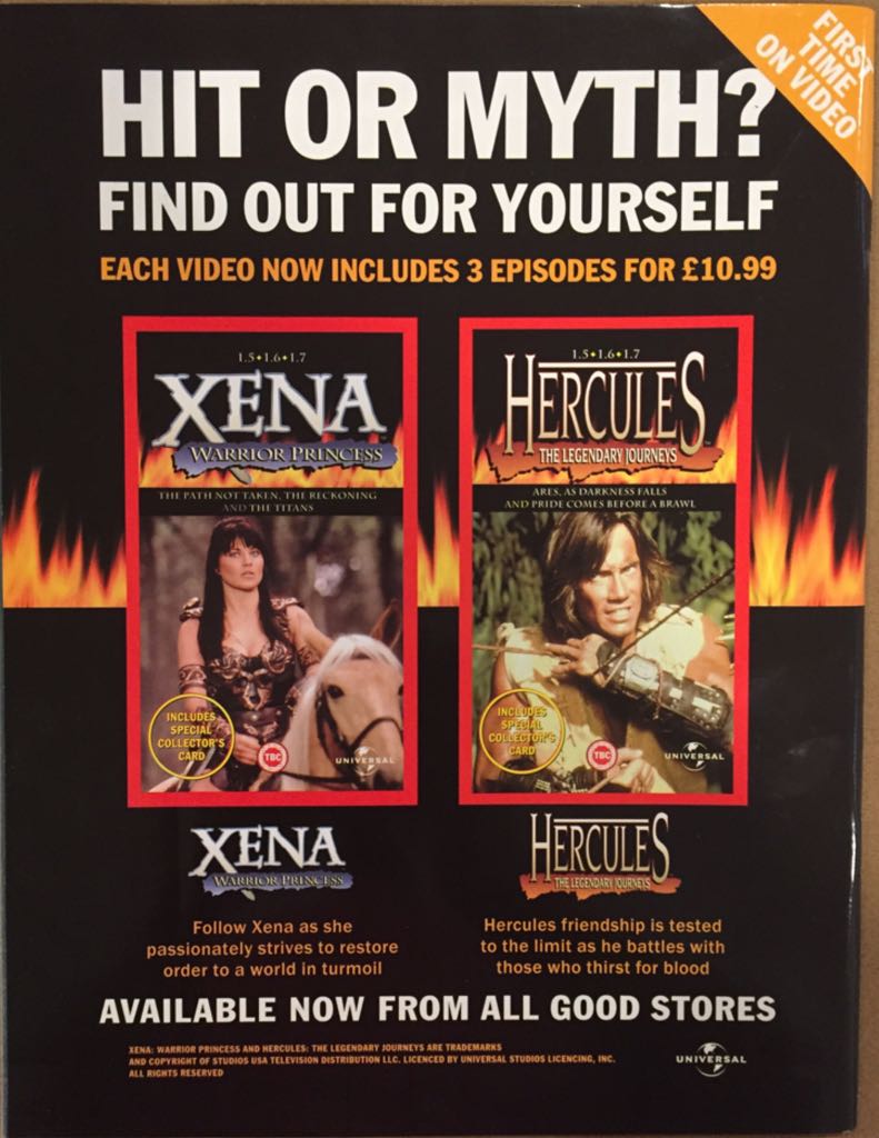 Xena Warrior Princess  (February) magazine collectible - Main Image 2