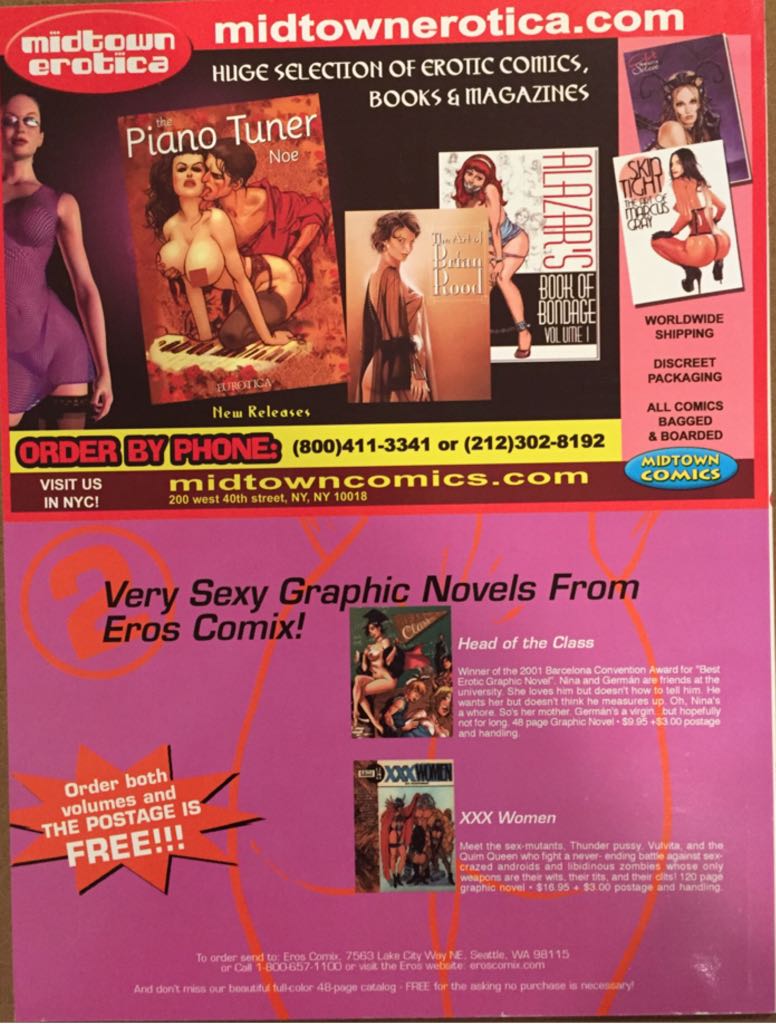 French Kiss Comix  (July) magazine collectible - Main Image 2