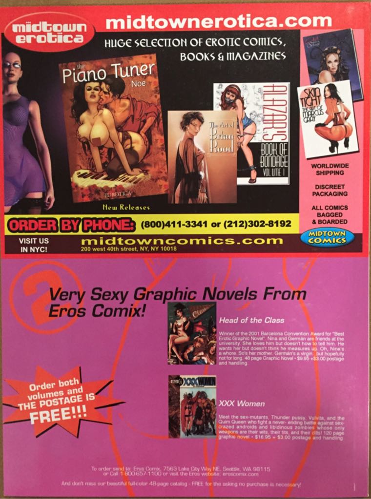 French Kiss Comix  (October) magazine collectible - Main Image 2