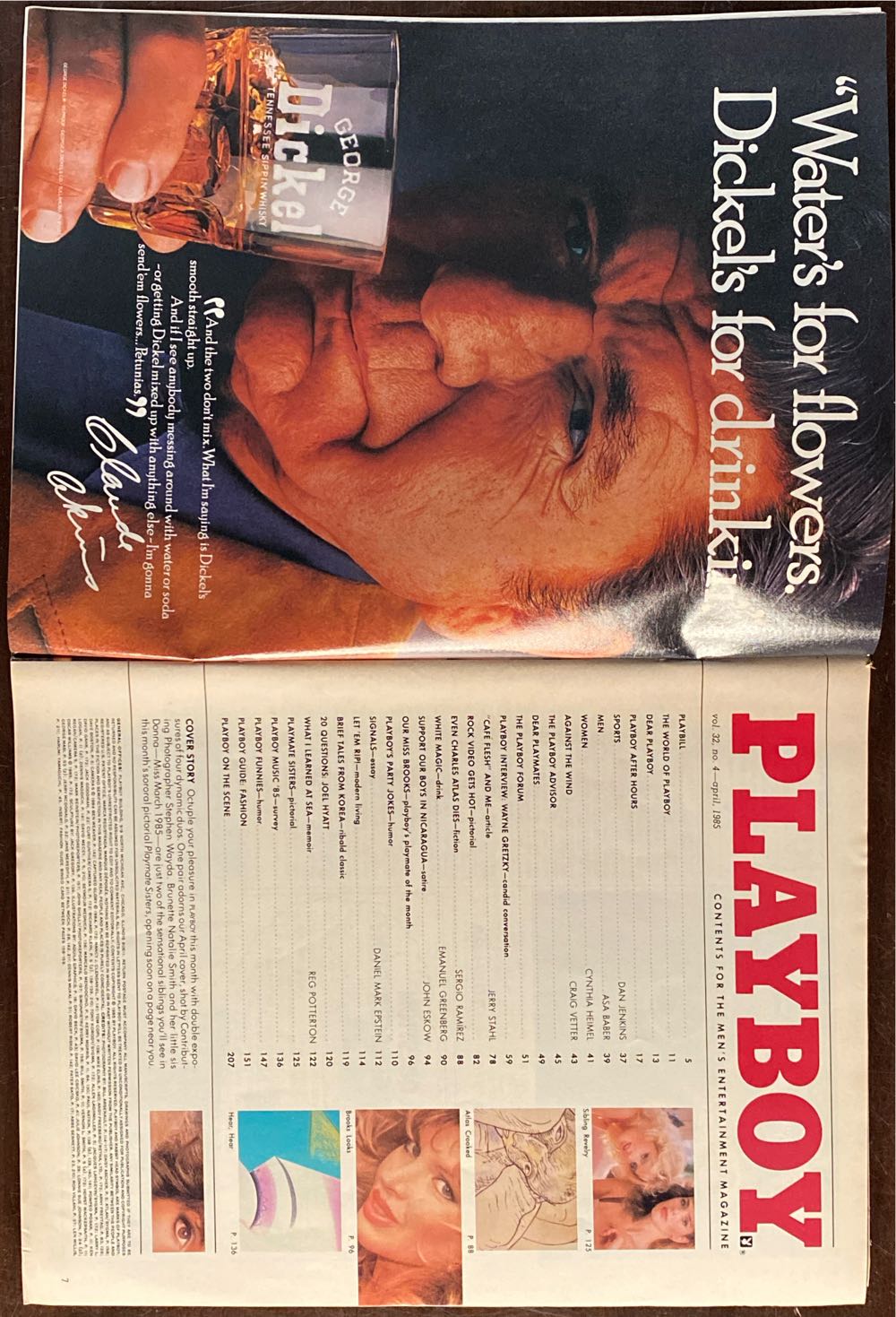 Playboy  (April) magazine collectible - Main Image 2