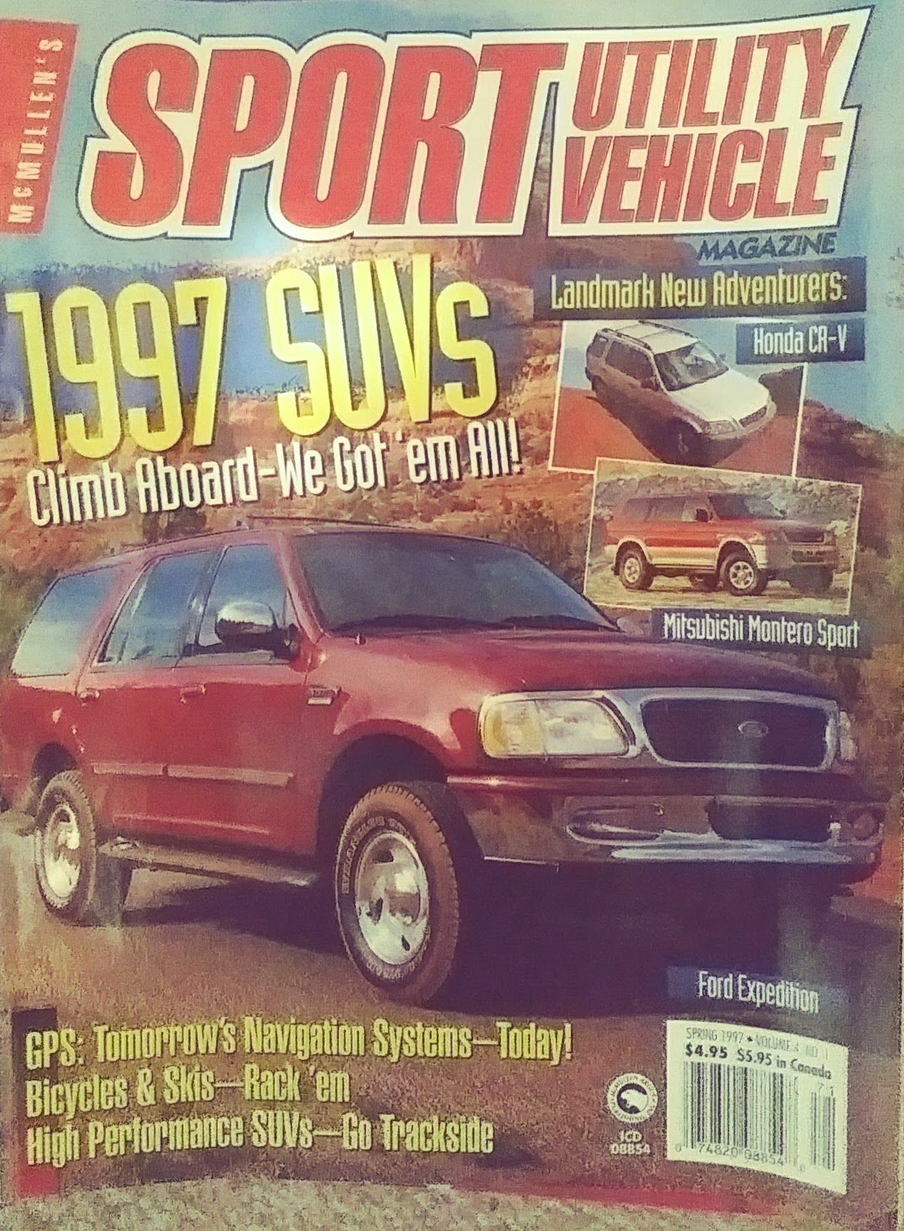 McMULLEN’S SPORT UTILITY VEHICLE MAGAZINE  magazine collectible - Main Image 1