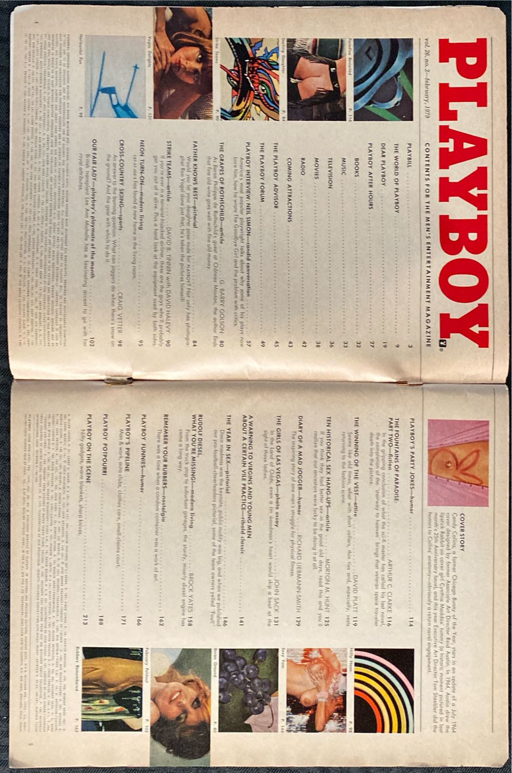 Playboy 1979 - February  (February) magazine collectible - Main Image 2