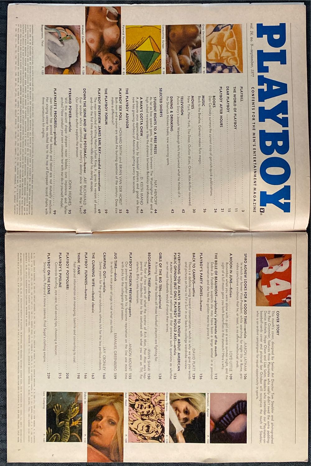 Playboy 1977 - September  (September) magazine collectible - Main Image 2