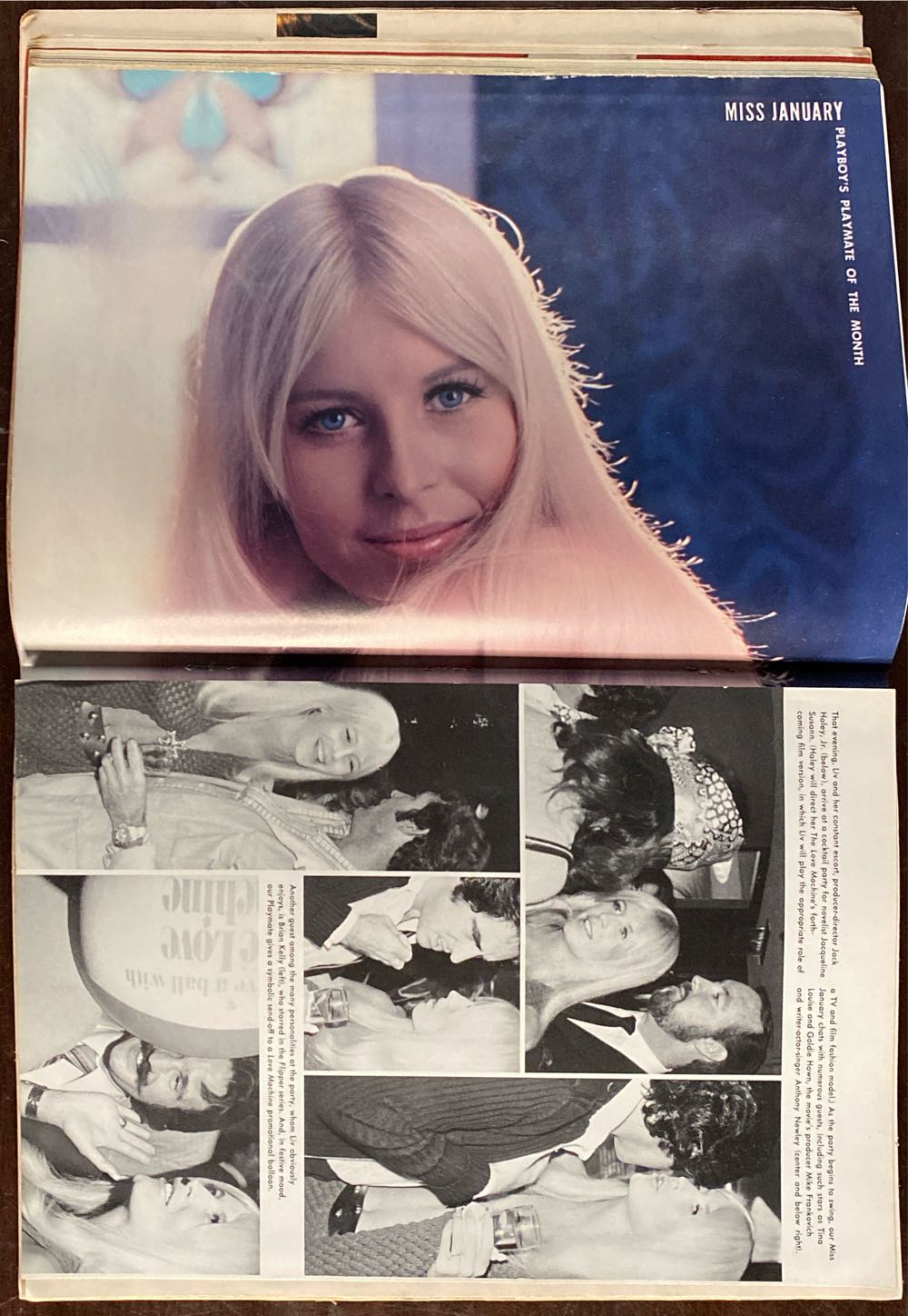 Playboy 1971 - January  (January) magazine collectible - Main Image 3
