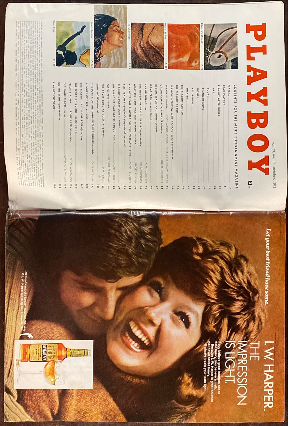 Playboy 1972 - 10  (October) magazine collectible - Main Image 2