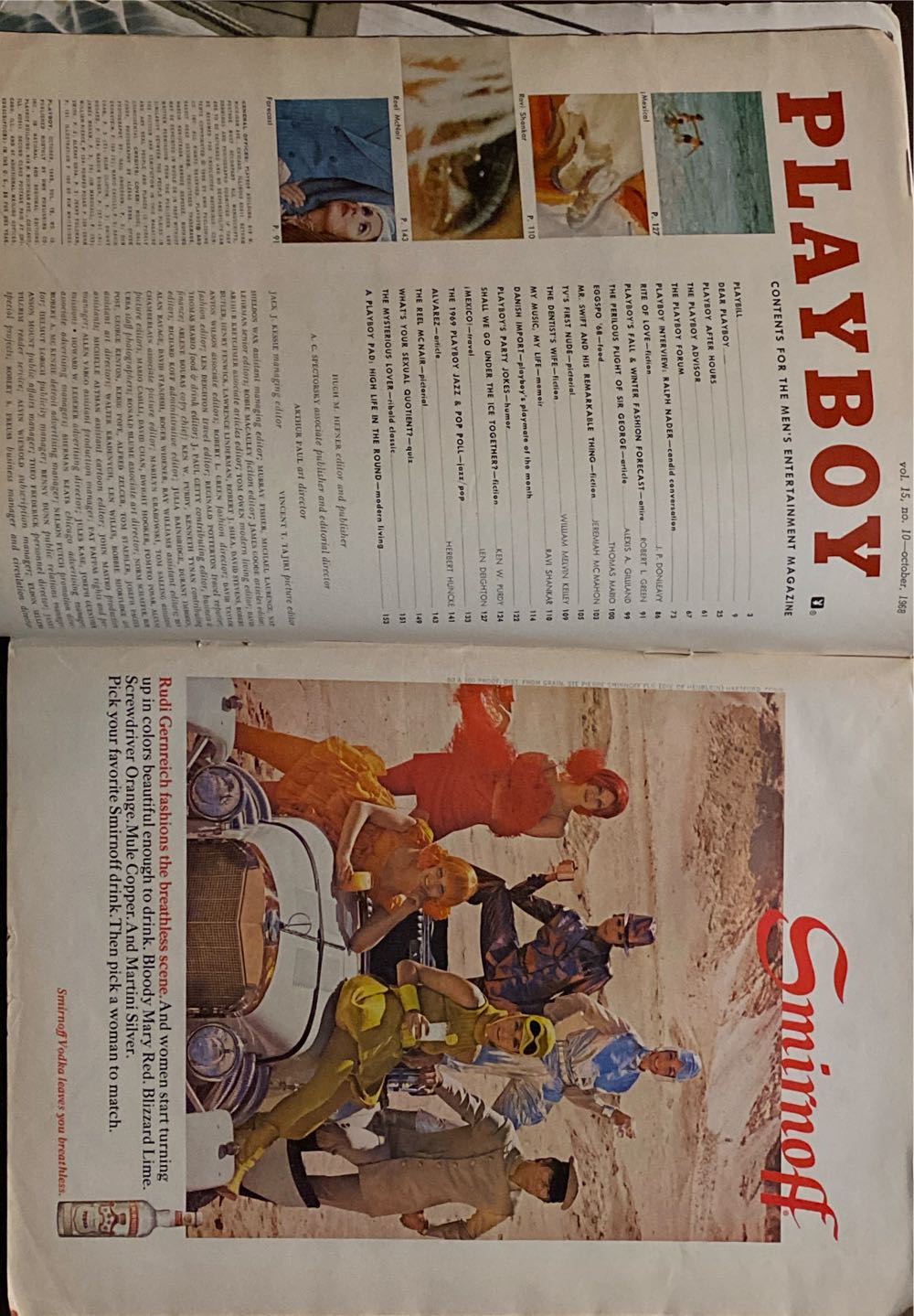 Playboy  (October) magazine collectible - Main Image 2