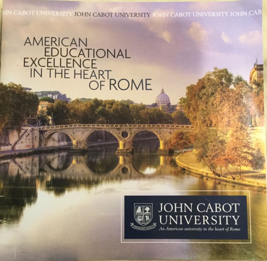 John Cabot University  magazine collectible - Main Image 1