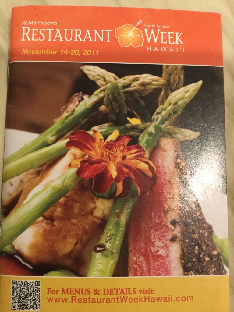 Restaurant Week Hawaii