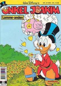 Onkel Joakim 1989 Nr 6  magazine collectible - Main Image 1