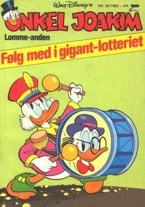 Onkel Joakim 1982 Nr 20  magazine collectible - Main Image 1