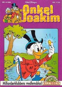Onkel Joakim 1996 Nr 4  magazine collectible - Main Image 1