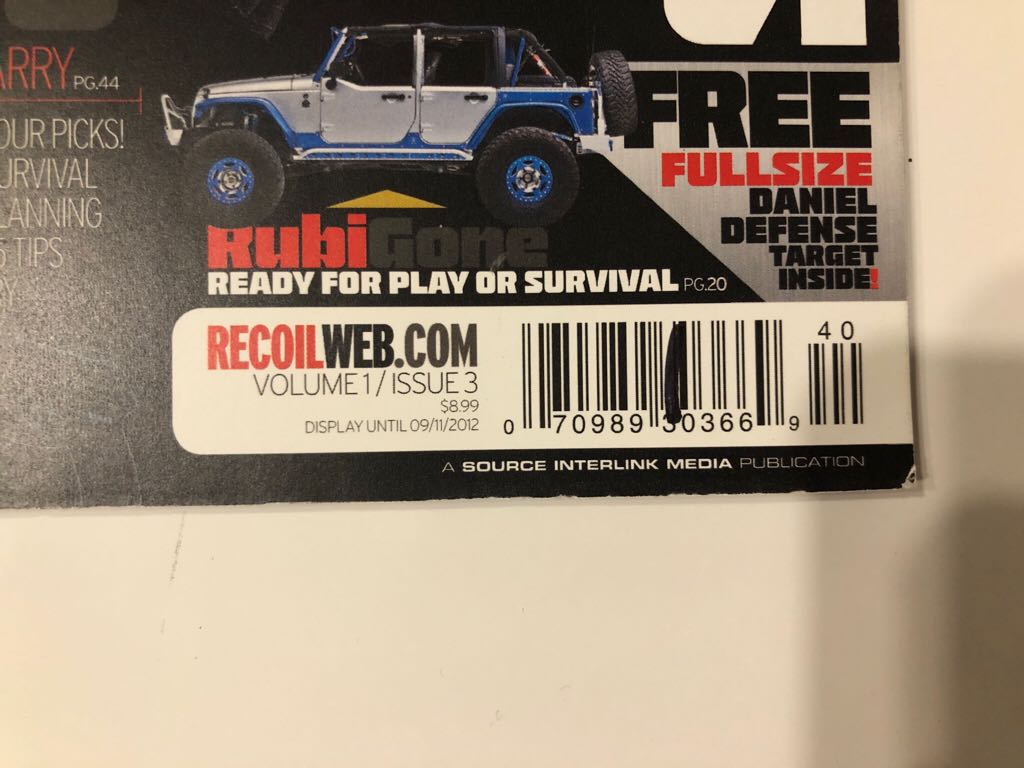 Recoil  (September) magazine collectible - Main Image 2