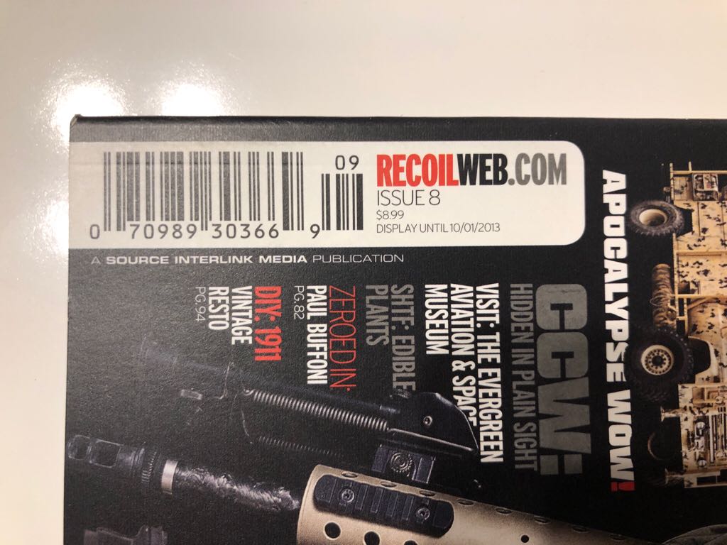 Recoil  magazine collectible - Main Image 2