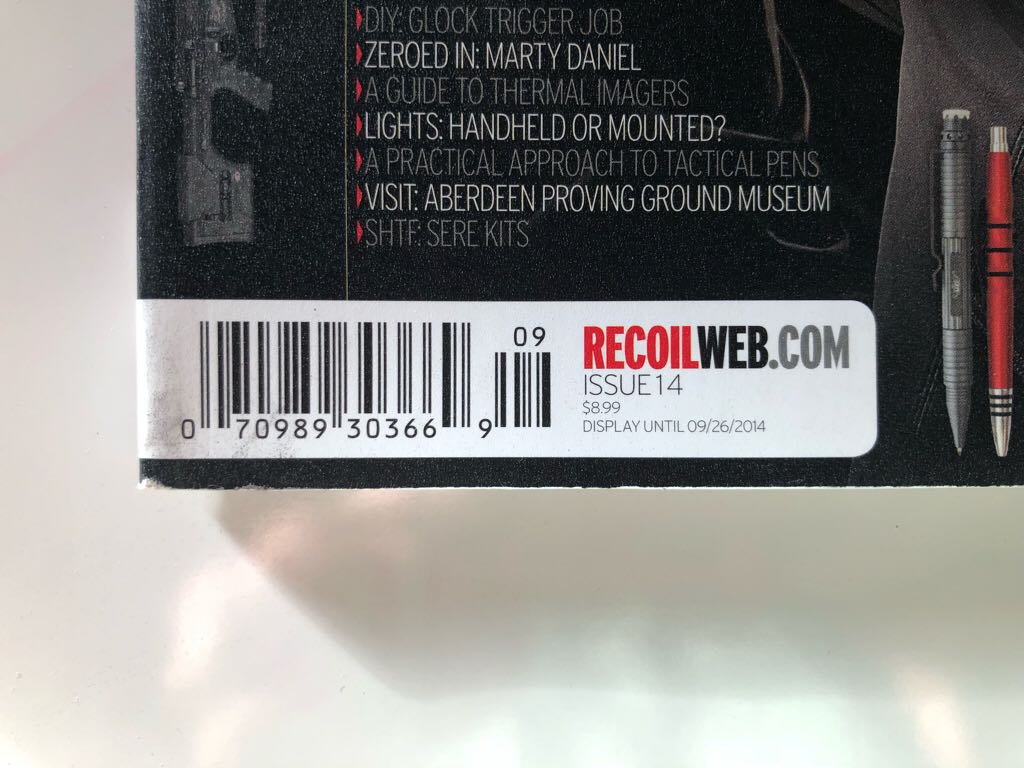 Recoil  magazine collectible - Main Image 2