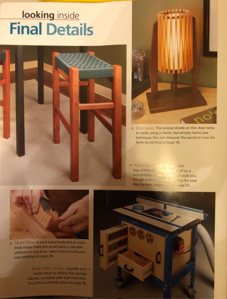 Woodsmith Guild Edition  (March) magazine collectible - Main Image 2