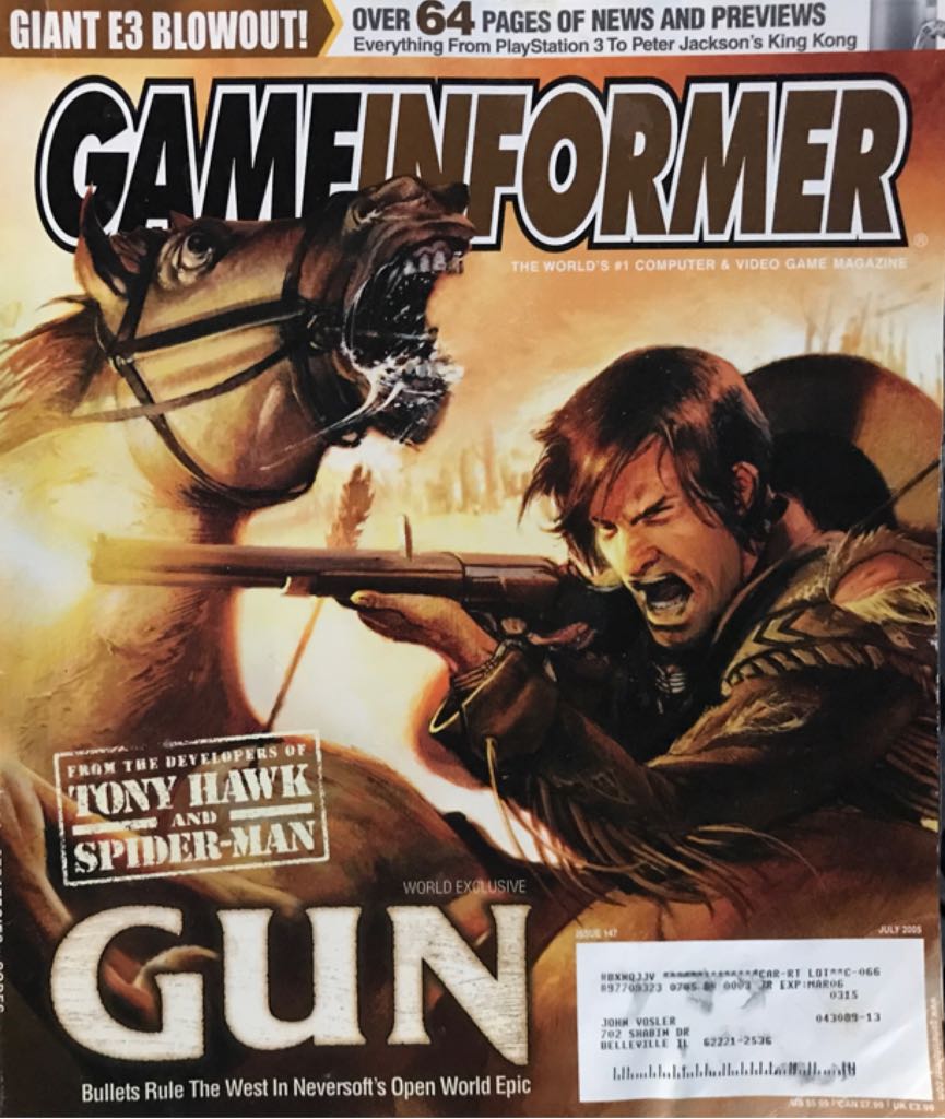 Game Informer  (July) magazine collectible - Main Image 1