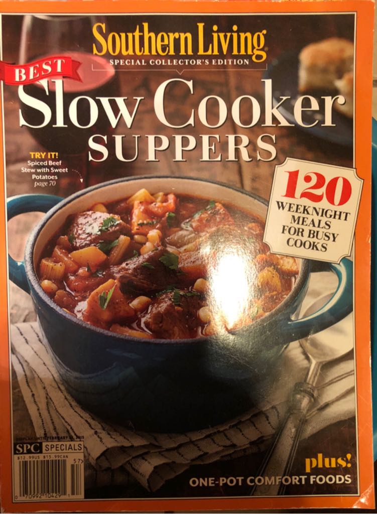 Southern Living Best Slow Cooker Suppers (February) magazine collectible - Main Image 1