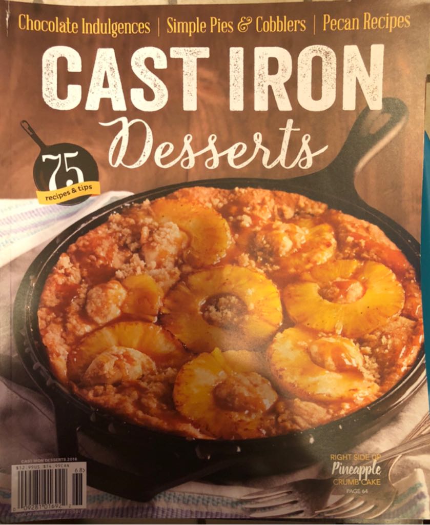 Cast Iron Deserts (February) magazine collectible - Main Image 1