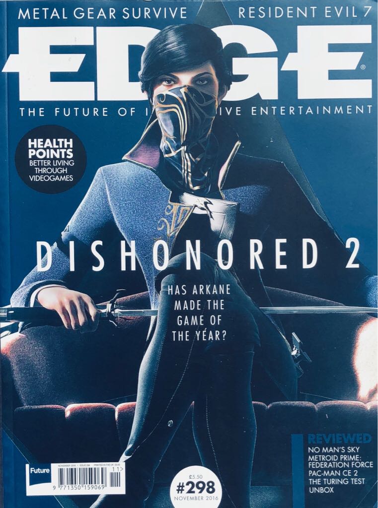 EDGE #298  (November) magazine collectible - Main Image 1