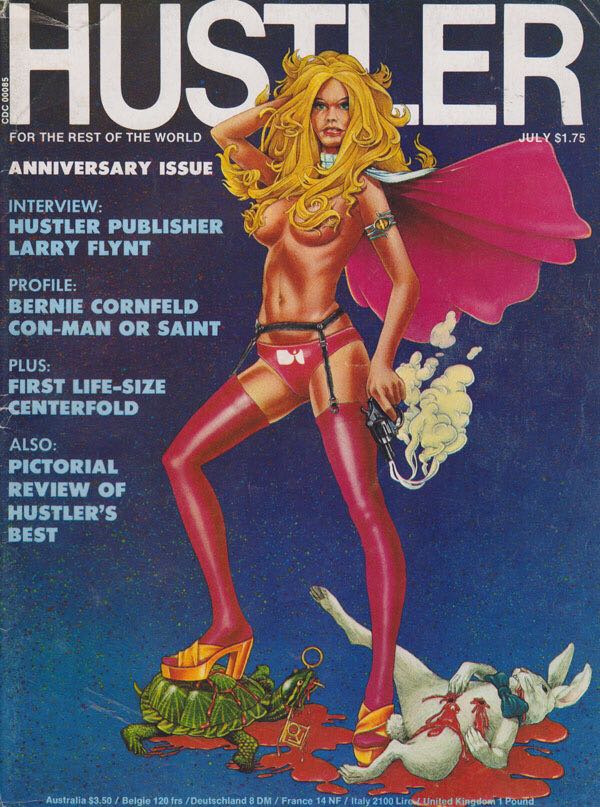 Hustler (July) magazine collectible - Main Image 1