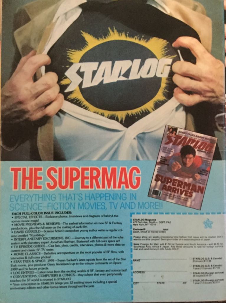 Fangoria  (October) magazine collectible - Main Image 2