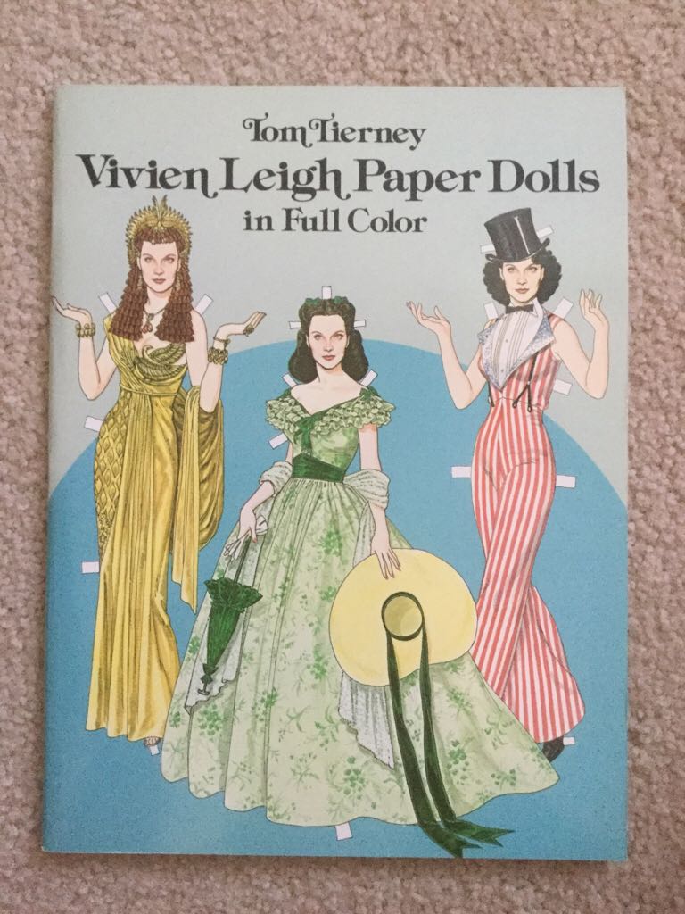 Vivien Leigh Paper Dolls  magazine collectible - Main Image 1