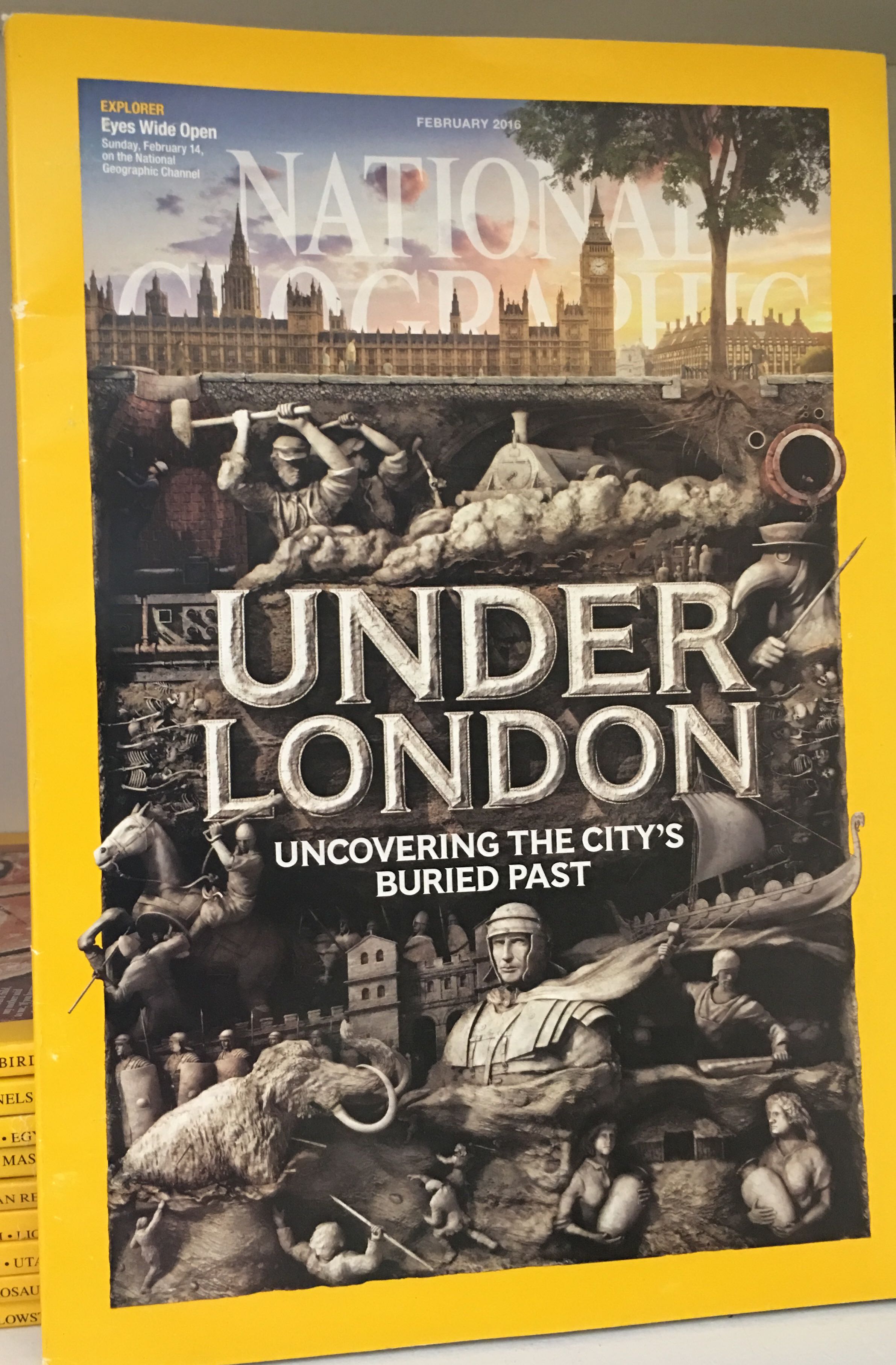 national geographic  (February) magazine collectible - Main Image 1