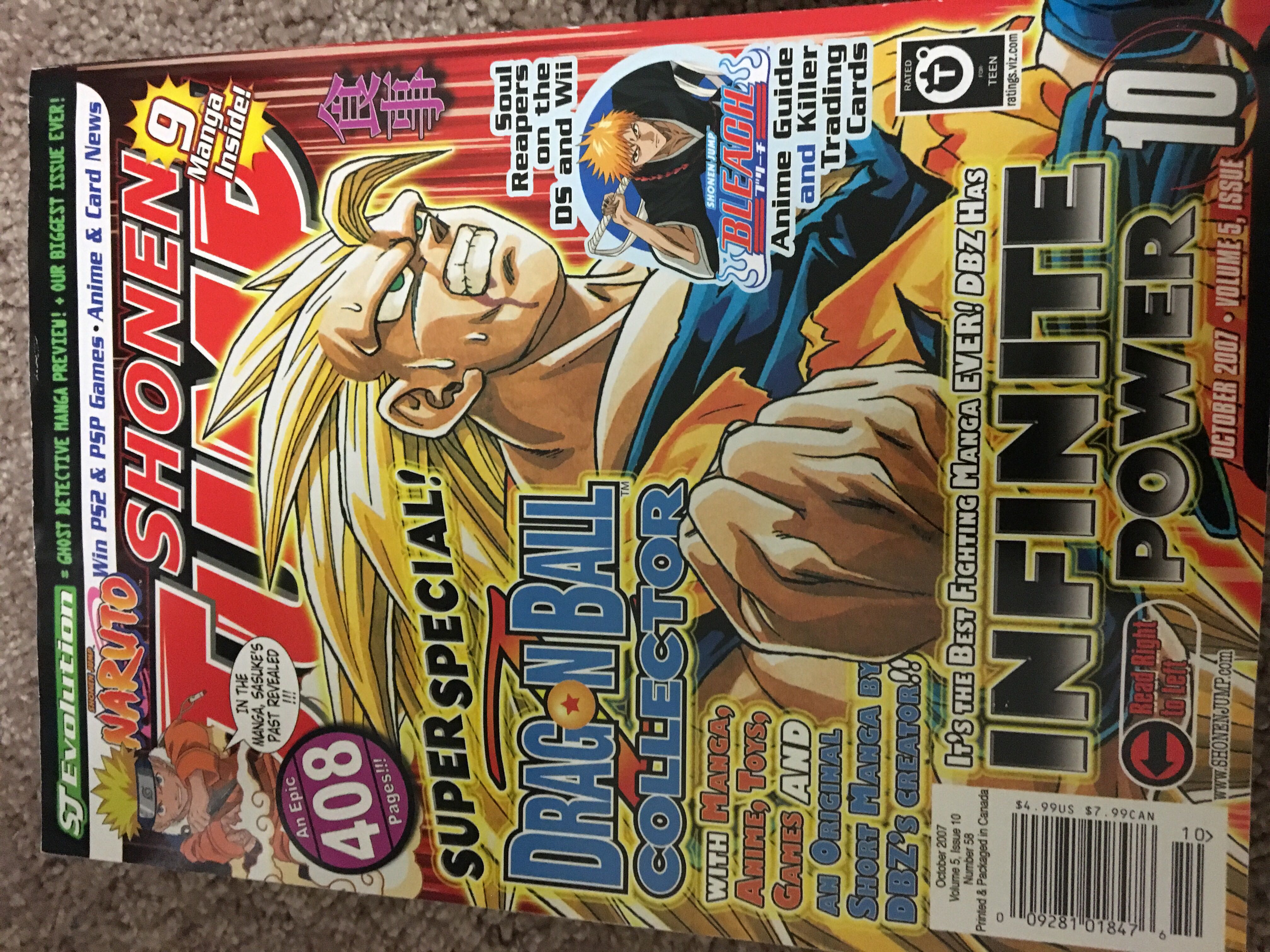 Shonen Jump  (April) magazine collectible [Barcode 009281018476] - Main Image 1