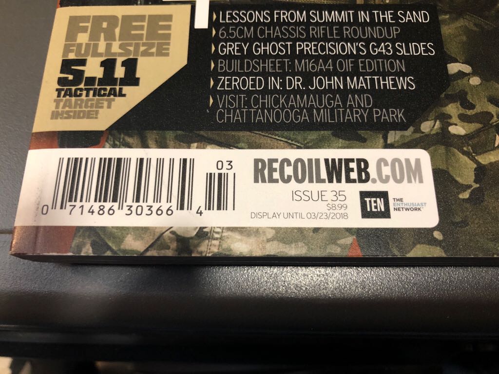 Recoil  (March) magazine collectible - Main Image 2