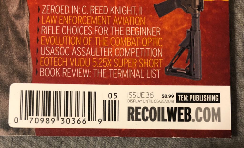Recoil  (May) magazine collectible - Main Image 2