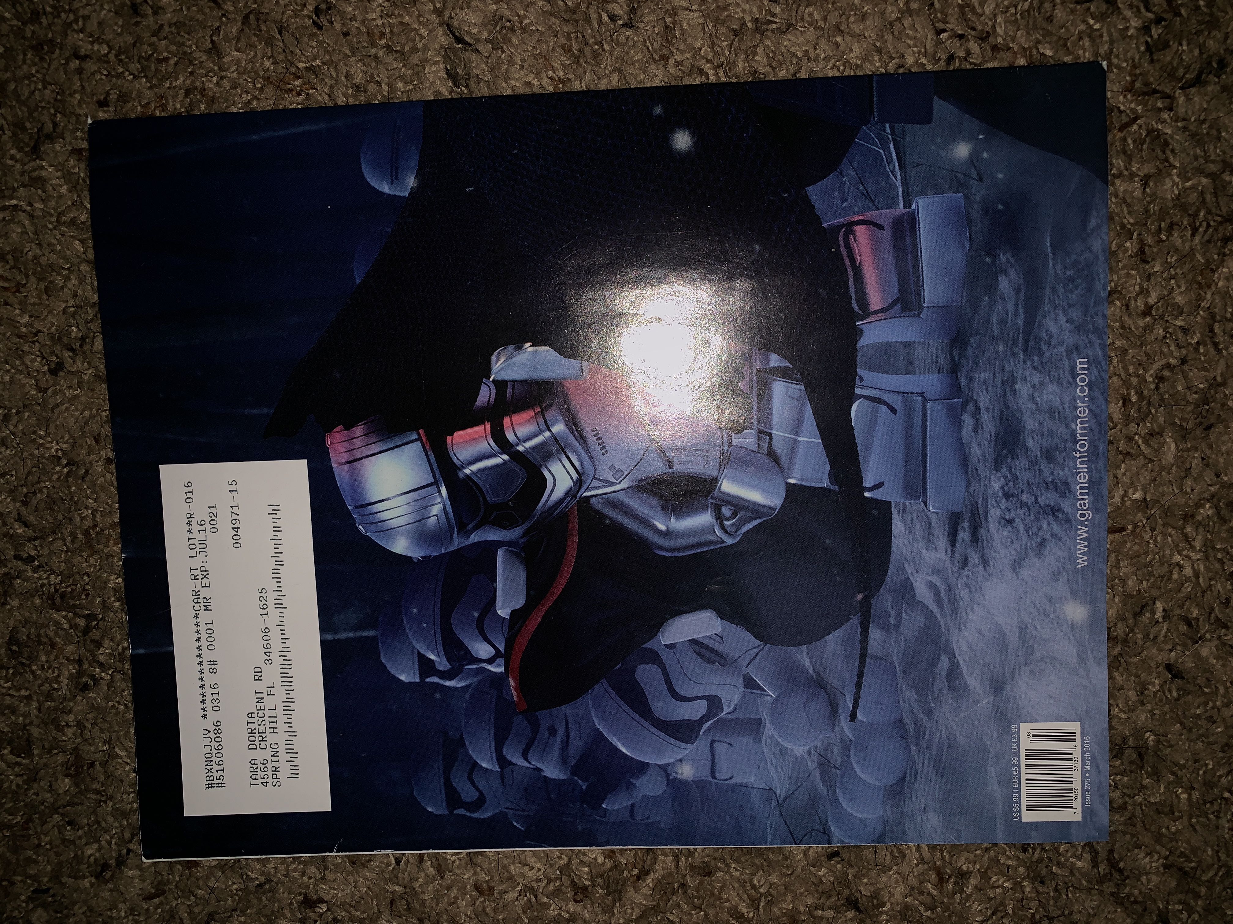 Gameinformer   magazine collectible [Barcode 720150371309] - Main Image 2