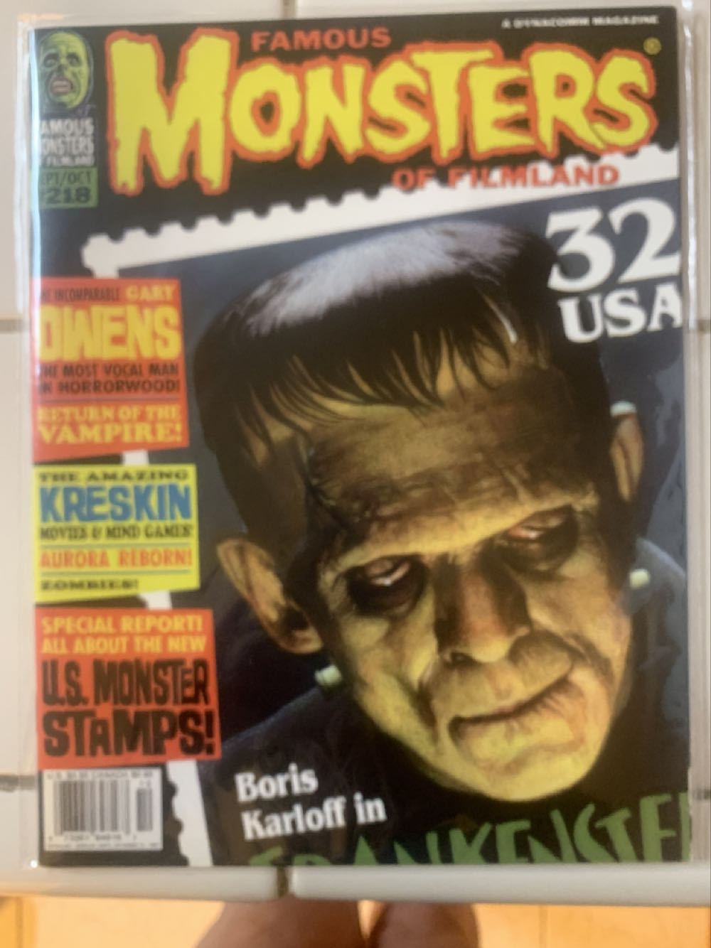 Famous Monsters Of Filmland  (June) magazine collectible [Barcode 073361648167] - Main Image 2