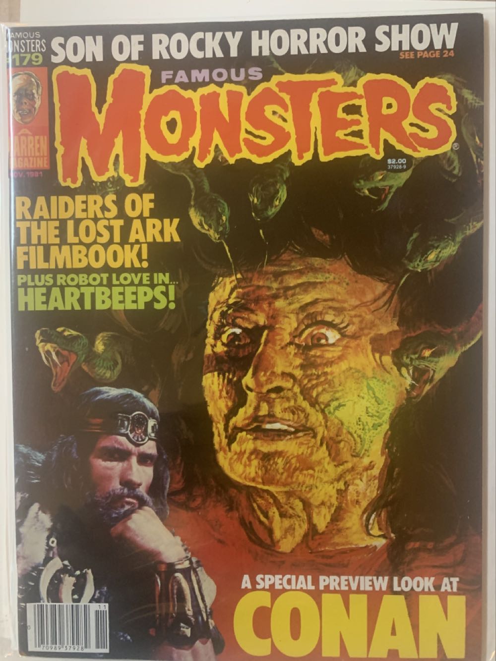Famous Monsters Of Filmland  (November) magazine collectible [Barcode 070989379282] - Main Image 2