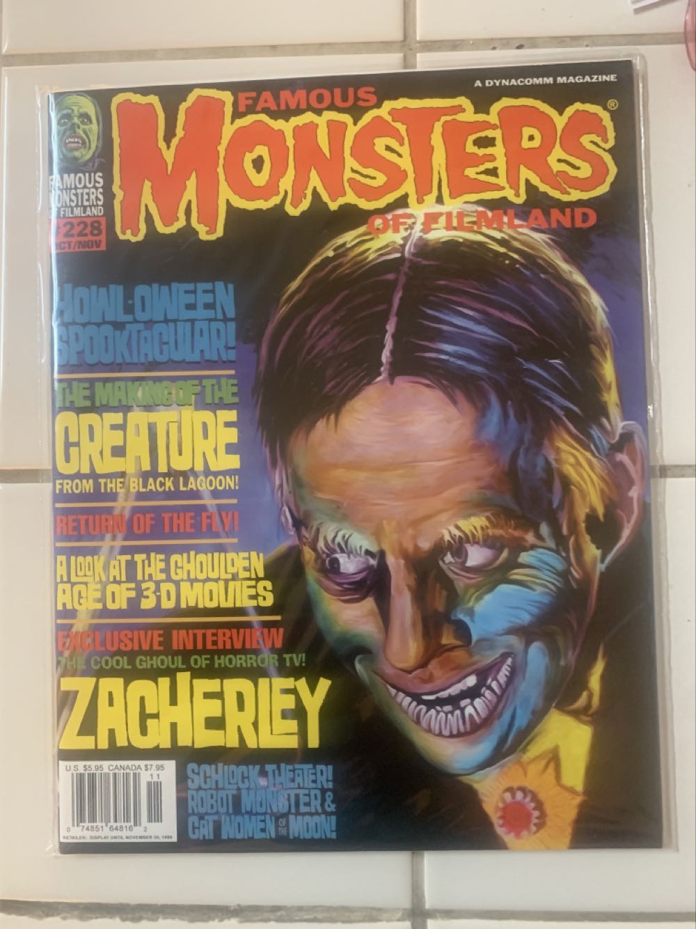 Famous Monsters Of Filmland  (November) magazine collectible - Main Image 2