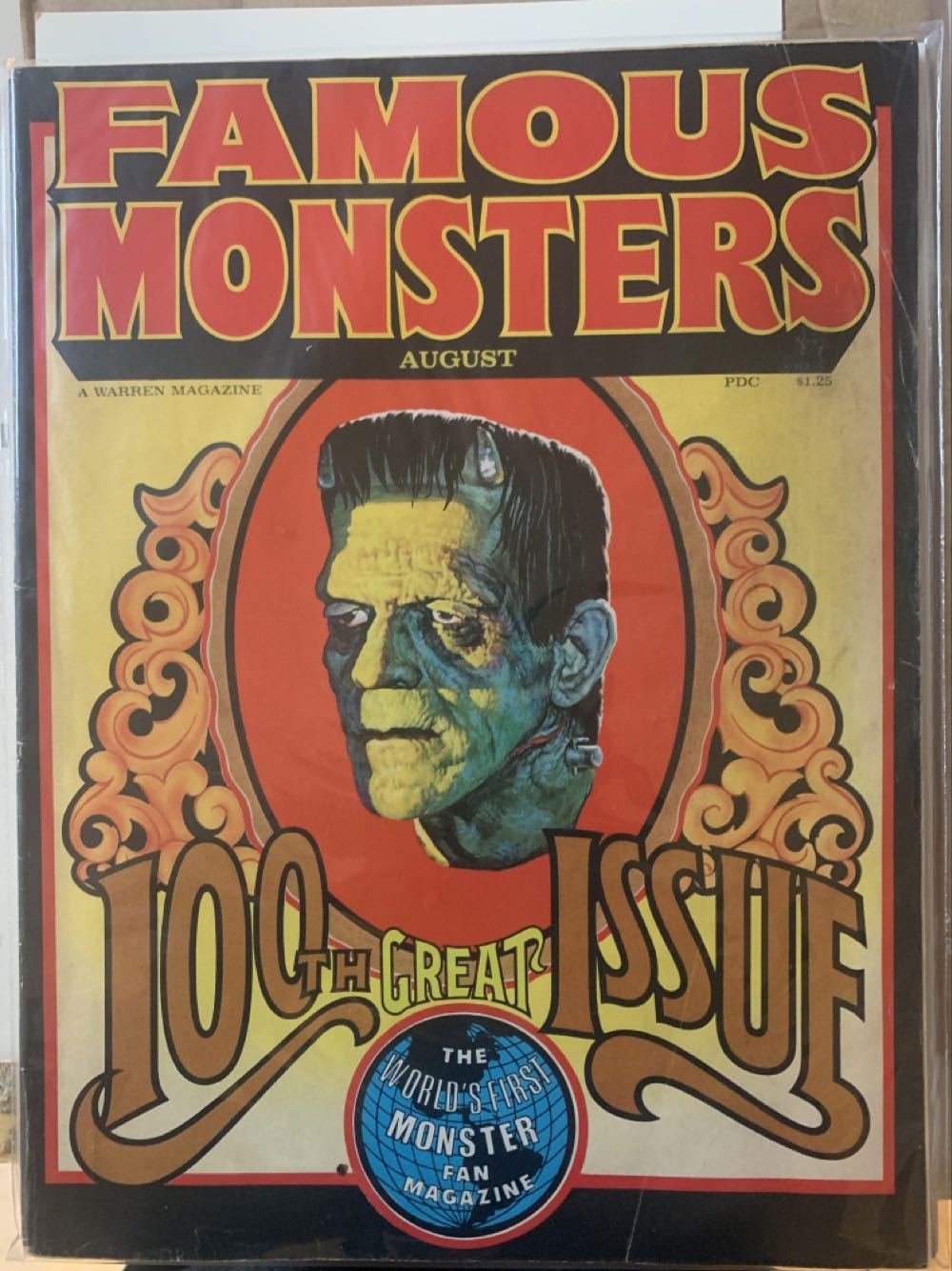 Famous Monsters Of Filmland magazine collectible - Main Image 2