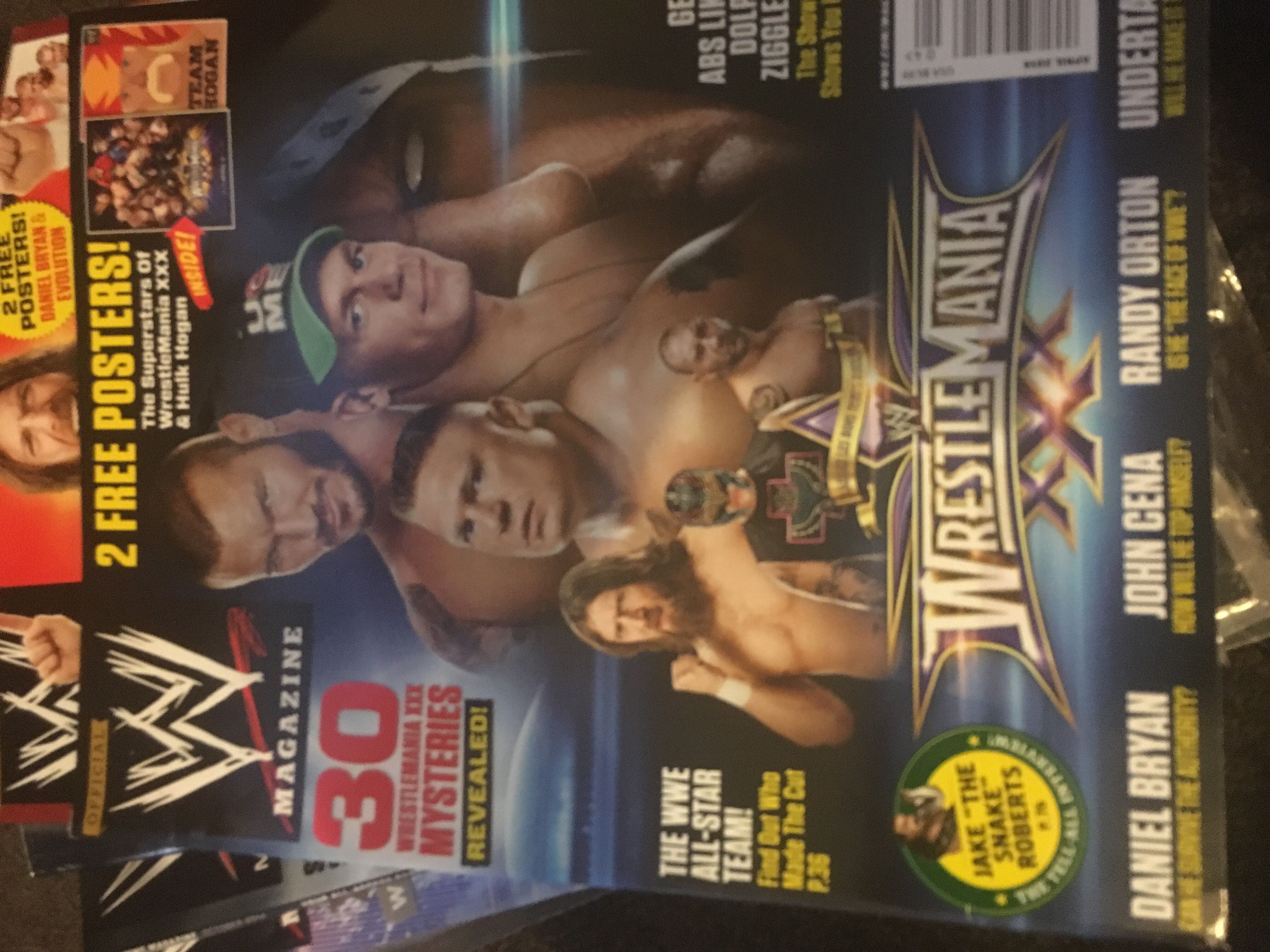 WWE MAGAZINE  (April) magazine collectible [Barcode 009128474816] - Main Image 1