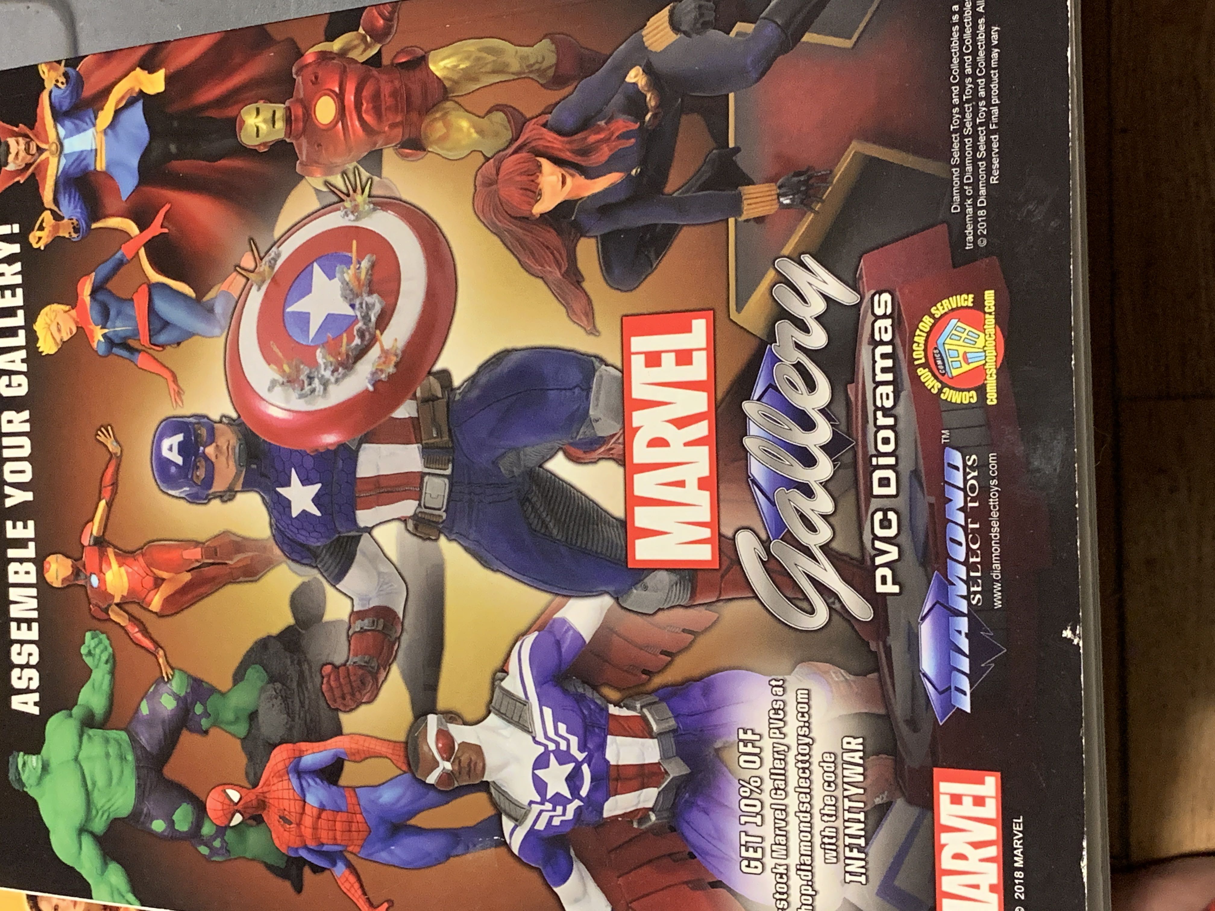 The Official Marvel Movie Special: Avengers - Infinity War  (July) magazine collectible [Barcode 725274031511] - Main Image 2