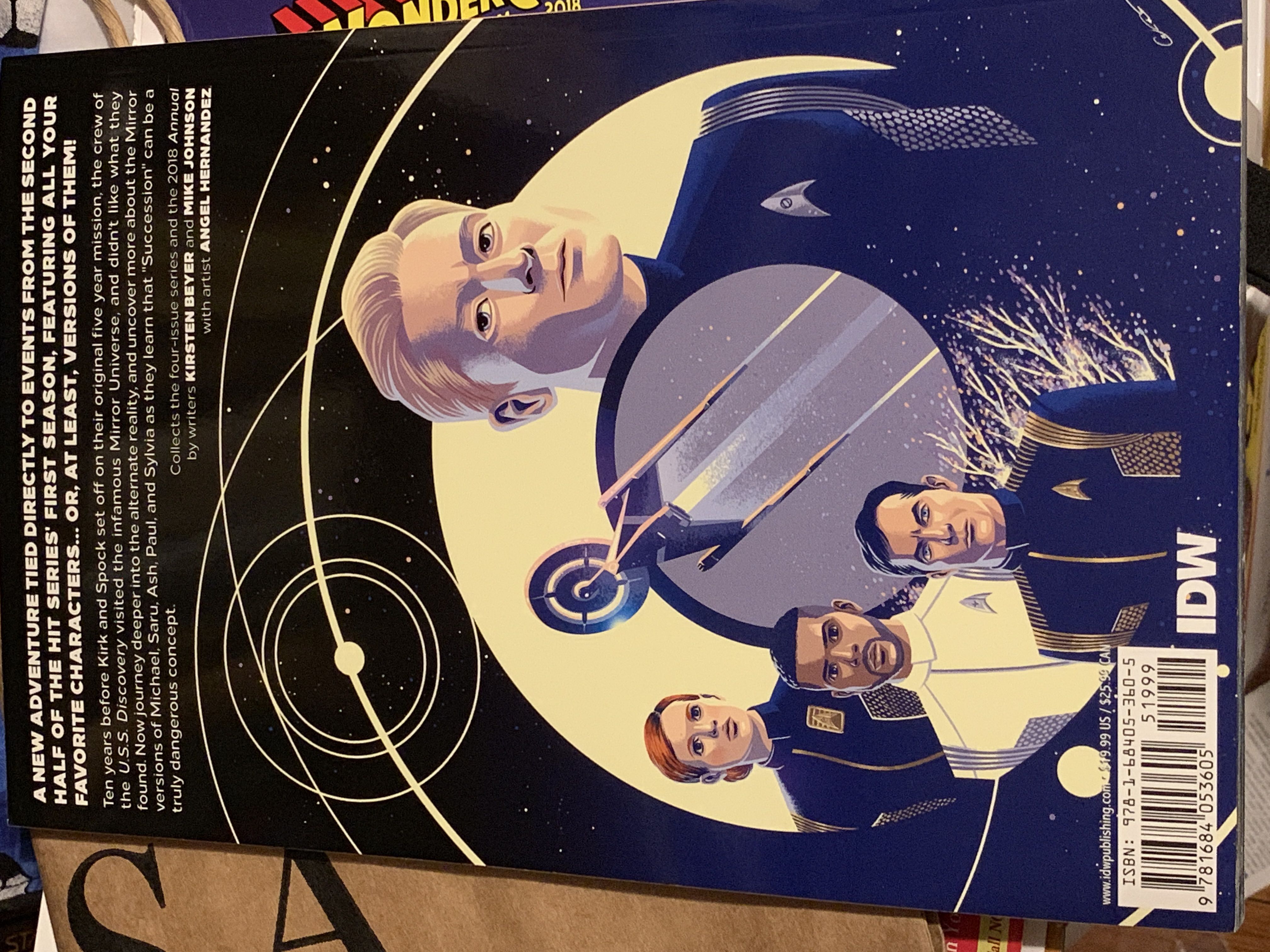 Star Trek Discovery: Succession  (January) magazine collectible [Barcode 9781684053605] - Main Image 2