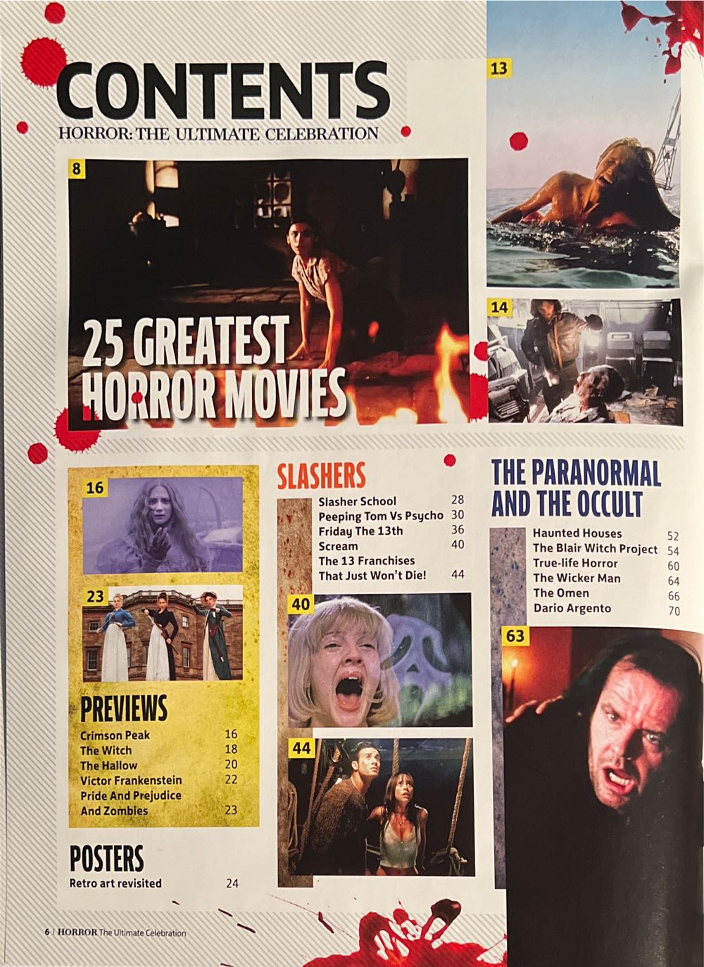 Horror: The Ultimate Celebration  magazine collectible [Barcode 070989315877] - Main Image 4