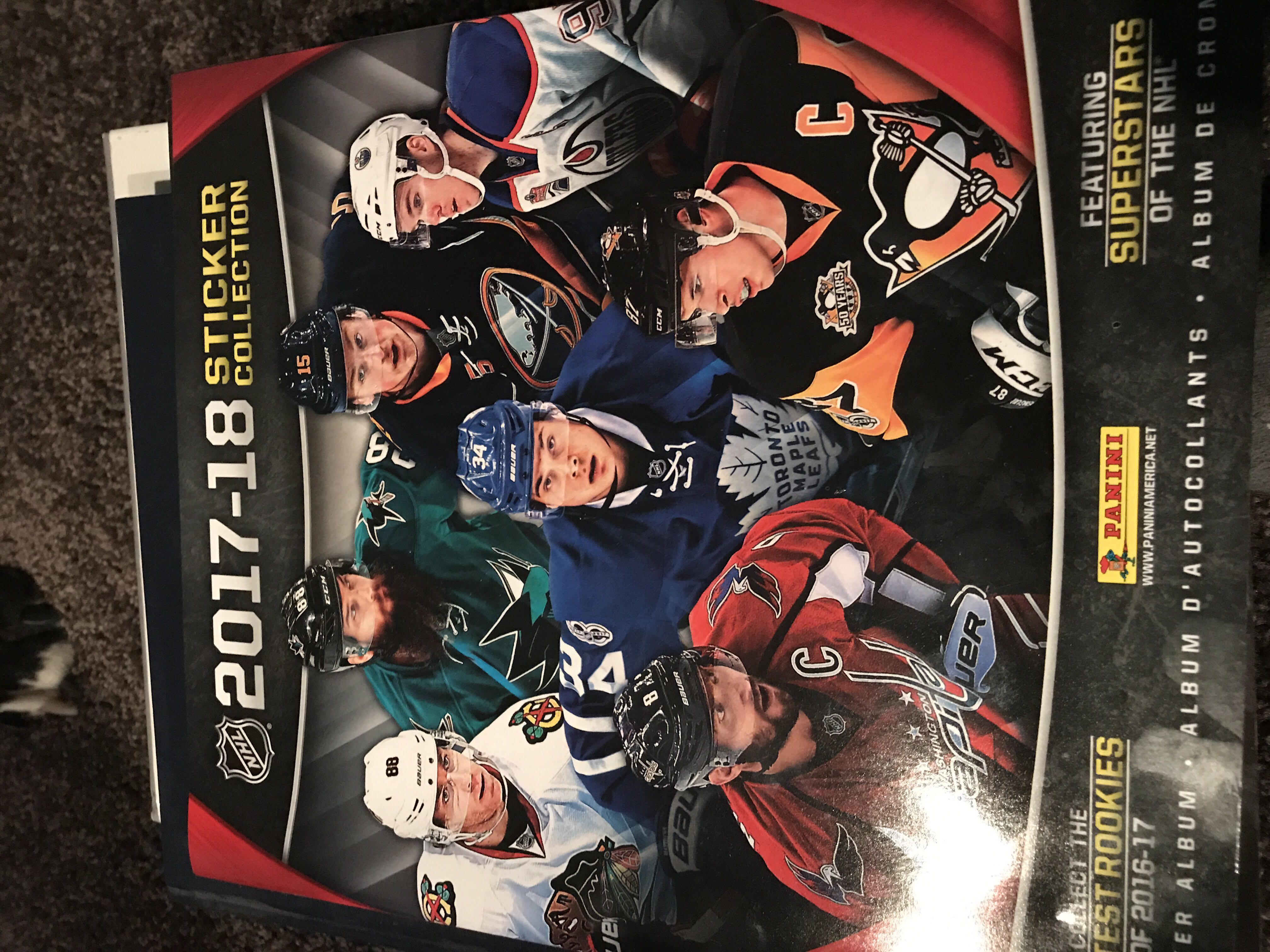 2017-18 NHL Sticker Collection  magazine collectible [Barcode 613297908906] - Main Image 1